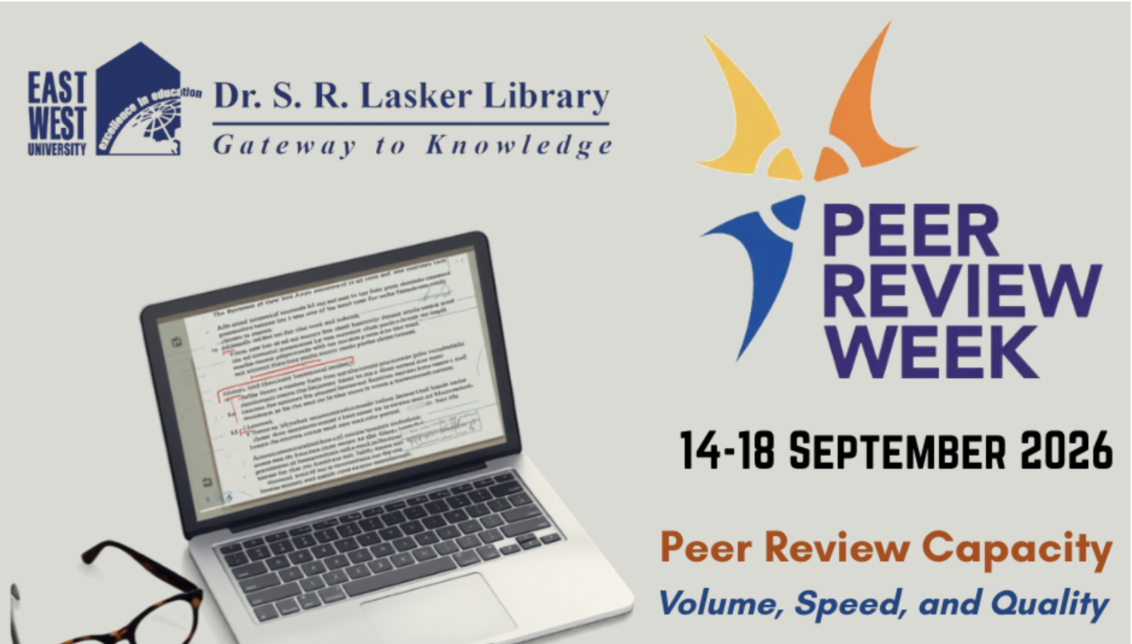 Promoting Research Integrity and Quality through Peer Review Week 2026